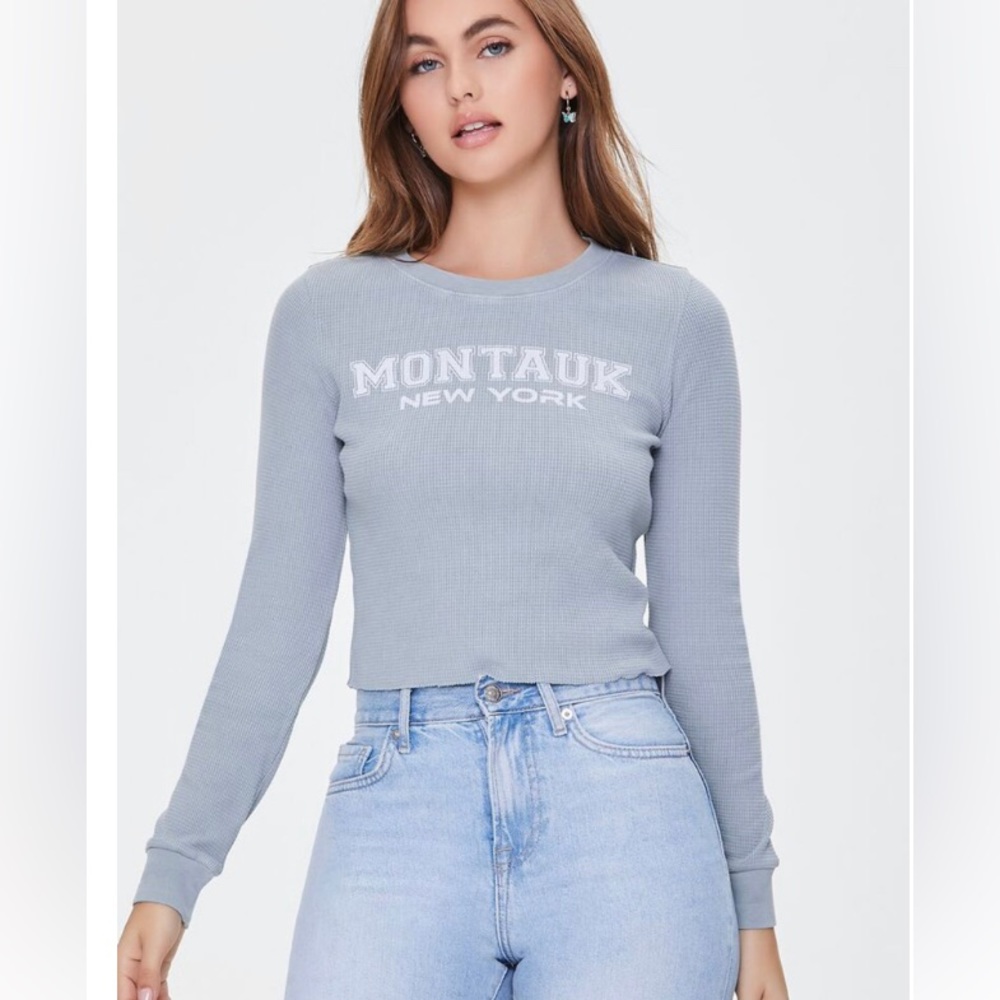 sage green montauk tee